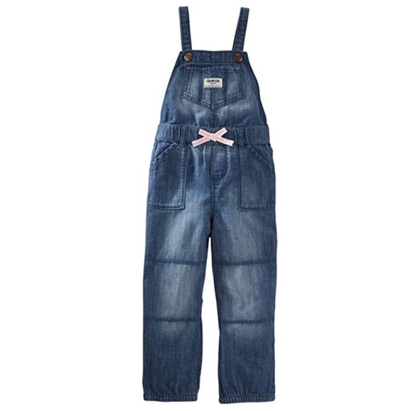 OshKosh B'gosh Other - NEW Oshkosh Overalls Denim Blue Bgosh Girls 12M